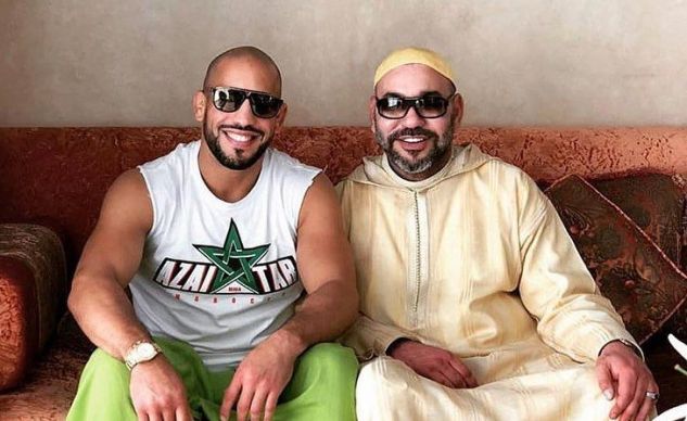Mohammed VI et boxeur