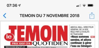 Toutes les Unes des quotidiens de ce mercredi 7 novembre (Avec Mamadou Ly)