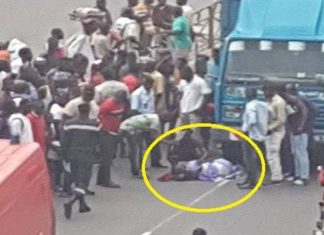 Poste Thiaroye : le chauffeur renverse son camion sur 4 personnes et prend la fuite