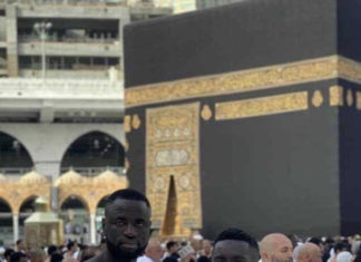 Oumra des Lions Idrissa Gana Gueye et Cheikhou Kouyaté à la Mecque