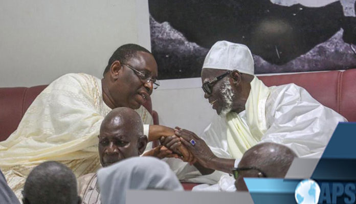 Macky et Khalife des Mourides