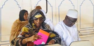 Marième Faye Sall est au hadj