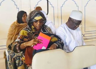 Marième Faye Sall est au hadj