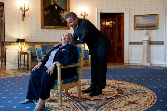Toni Morrison Barack Obama