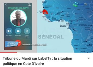 Présidentielle ivoirienne : Le fondateur et éditorialiste de Tract.sn dans « La Tribune du Mardi » de Label TV (Libreville)