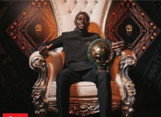 SADIO MANÉ ÉLU JOUEUR AFRICAIN DE L’ANNÉE