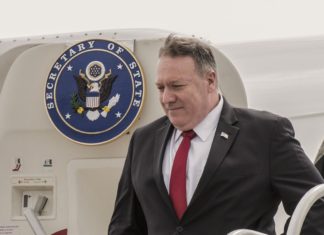 Le secrétaire d’État américain, Mike Pompeo, est arrivé à Dakar