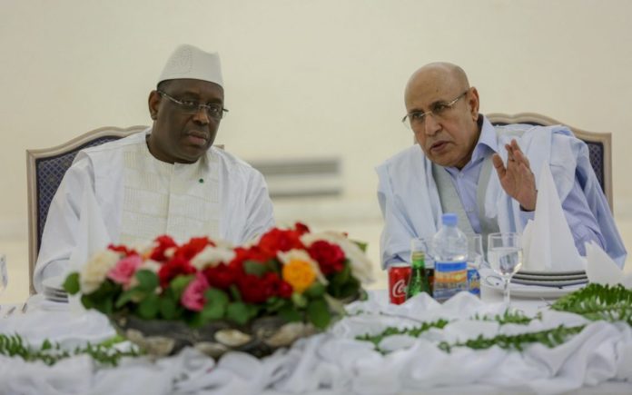 Coopération-entre-le-Sénégal-et-la-Mauritanie-Macky-SALL-et-Mohamed-OULD-CHEIKH-EL-GHAZOUANI-1100x688