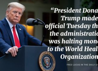 Donald Trump suspend la contribution américaine à l’Oms, les États-unis principal foyer du Covid-19