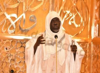 La prière de la Korité à la mosquée Massalikoul Djinane