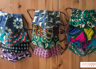 Paris : Pathé Ndiaye, tailleur sénégalais, décide d’offrir des masques en tissu africain