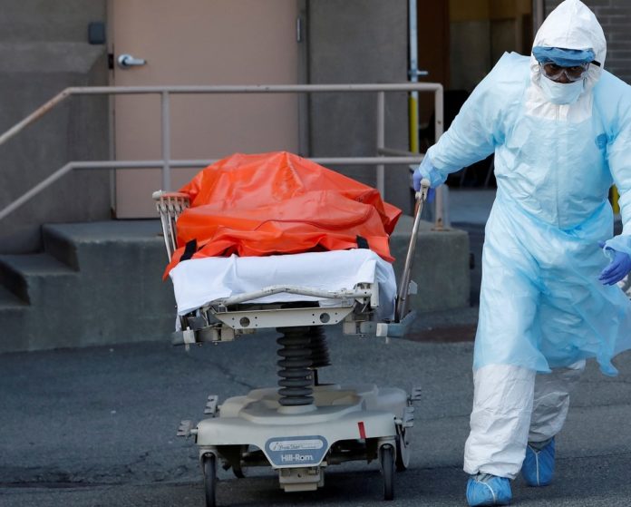 FILE PHOTO: Coronavirus disease (COVID-19) outbreak in Brooklyn, New York City