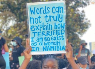 Manifestation anti-féminicide à Windhoek: contre une violence sur plus 200 femmes par jour en Namibie