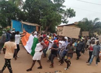 Côte d’Ivoire : manif dispersée aux gaz lacrymogènes ce lundi dans la principale ville de l’Est