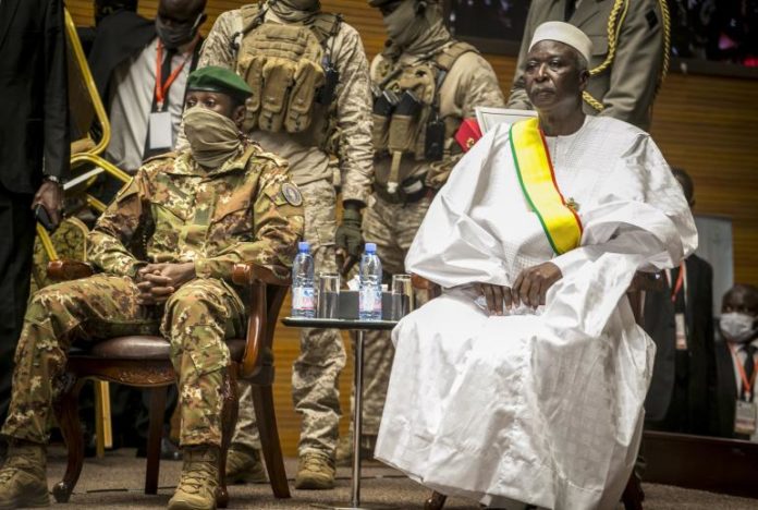 Bah Ndaw et Assimi Goita
