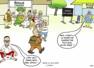 Gouvernement Sall de Toussaint : le PDS d’Abdoulaye Wade fulmine contre l’arrivée d’un ministre de l’Intérieur aux ordres, « Tony » Diome