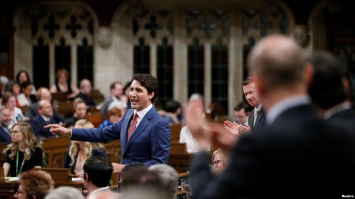 Trudeau au Parlement