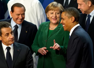 Sarkozy, Poutine, Netanyahu, Merkel, Erdogan: les dirigeants vus dans « Une terre promise » d’Obama