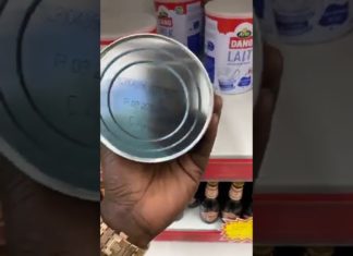 Vente de lait périmé chez Auchan à Dakar