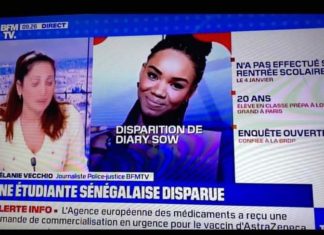 Diary Sow : les télés françaises à la rescousse pour aider à la retrouver