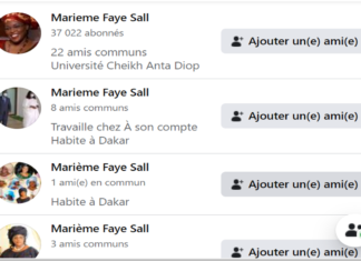 Première Dame du Sénégal : « J’ai décidé de faire fermer tous mes comptes officiels sur les réseaux sociaux! »