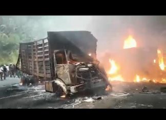 Cameroun: accident de la route, 53 personnes mortes brûlées vives