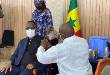 Macky Sall s’est fait vacciner contre le Covid-19