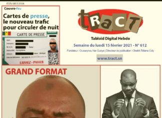 Tract N°612 fou(a)ille l’ex-député Cheikhou Oumar Sy; à lire en pdf sur Youscribe.com