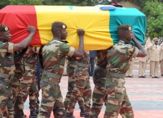 Ziguinchor : Le sous-lieutenant Amadou Diallo tué par la chute d’un rônier