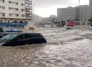 Violentes intempéries : orages, fortes pluies, grêle et inondations en Arabie Saoudite