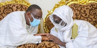 Visite nocturne du Président Macky Sall à Touba