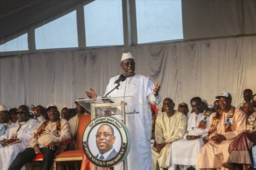 Macky Sall à Matam