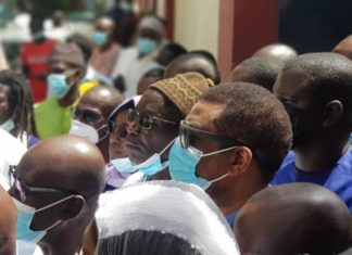 LEVÉE DE CORPS À L’HÔPITAL PRINCIPAL DE DAKAR : Les patrons de presse présents pour soutenir leur confrère Dame Dieng