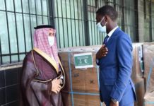 Coronavirus : l’Arabie saoudite appuie le Sénégal en matériels de réanimation !