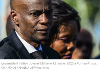 Assassinat dans la nuit d’hier du président haïtien Jovenel Moïse