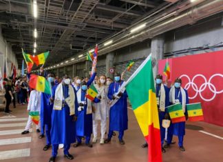 CÉRÉMONIE D’OUVERTURE DES JO DE TOKYO: le défilé de la délégation sénégalaise