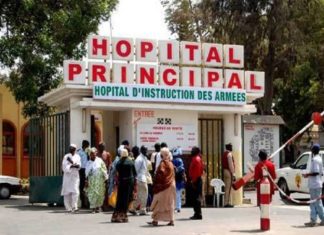 Sit-in des agents du CTE de l’hôpital Principal