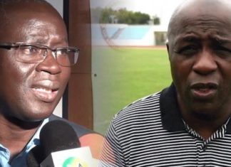 SAËR SECK QUITTE SON POSTE DE 1er VICE-PRÉSIDENT À LA FSF: Augustin Senghor lui tresse des lauriers