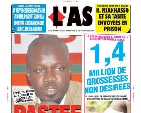 Dans L’As ce vendredi : un car rapide tue un enfant à Grand-Yoff, le chauffeur s’enfuit