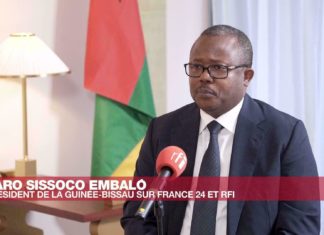 (Vidéo) « Le trafic de drogue en Guinée-Bissau appartient au passé », se félicite le président Embaló