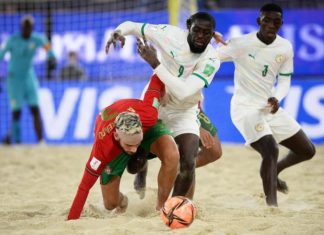 Tournoi intercontinental de Dubaï : les Lions du beach soccer s’ensablent à la 3e place