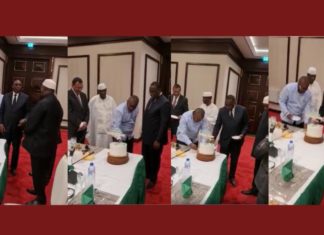 (Video) Abuja : le 60e anniversaire de Macky Sall fêté par ses homologues
