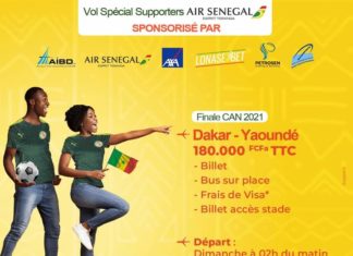 CAN 2022 : L’offre juteuse de AIBD Et Air Sénégal