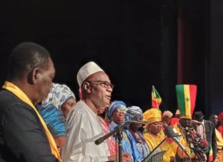 Abdoulaye Diop, ministre de la culture aux comédiens: «Le théâtre est le foyer de tous les créateurs»