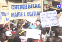 Ville de Pikine : pour Wallu, les jeunes opposants marchent pour crier victoire