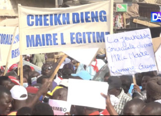 Ville de Pikine : pour Wallu, les jeunes opposants marchent pour crier victoire