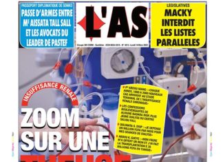 Dans L’As : Papa Amadou Sarr, limogé de la DER, prend le Wird tidiane