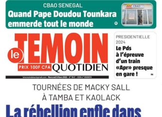 Dans Le Témoin : CBAO, QUAND PAPE DOUDOU TOUNKARA EMMERDE TOUT LE MONDE