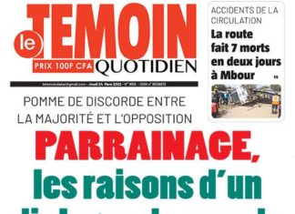 Dans Le Témoin ce jeudi : le site internet des rebelles du MFDC balance des fake news