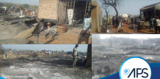 Incendie à Kédougou: 188 cases du village de Sambranbougou ravagées